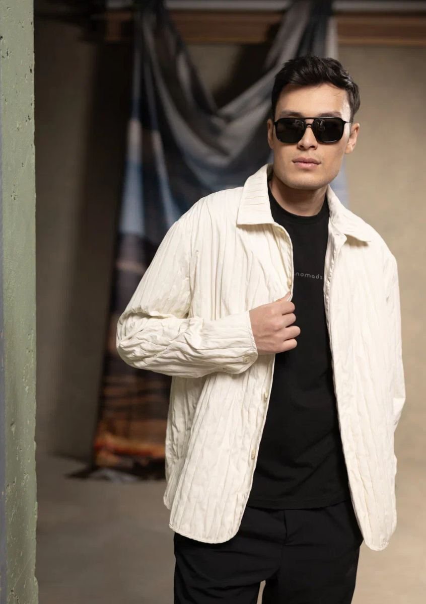 Textured Fabric Jacket