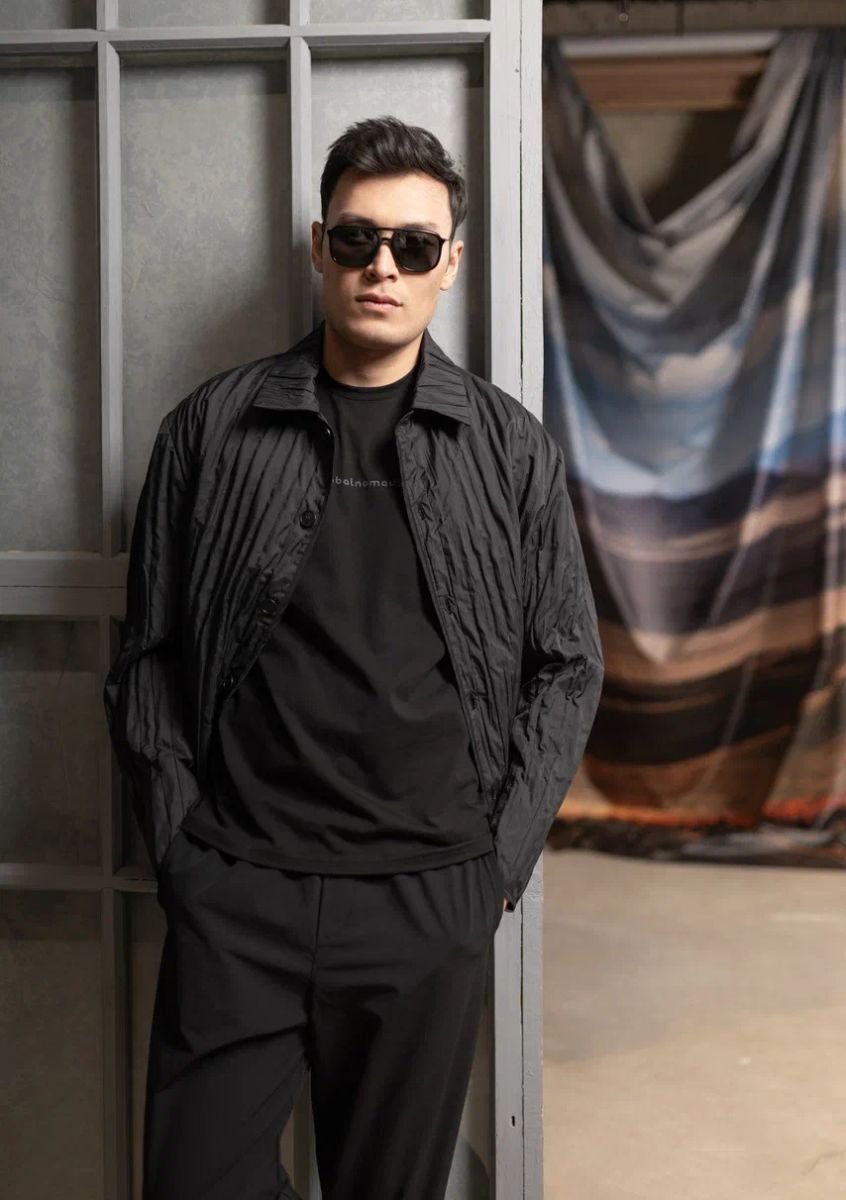 Textured Fabric Jacket