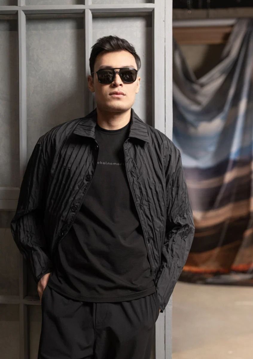 Textured Fabric Jacket