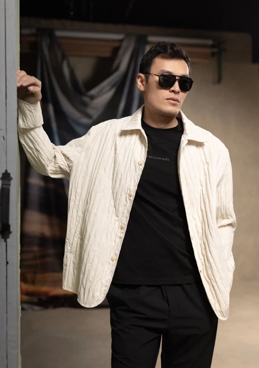 Textured Fabric Jacket