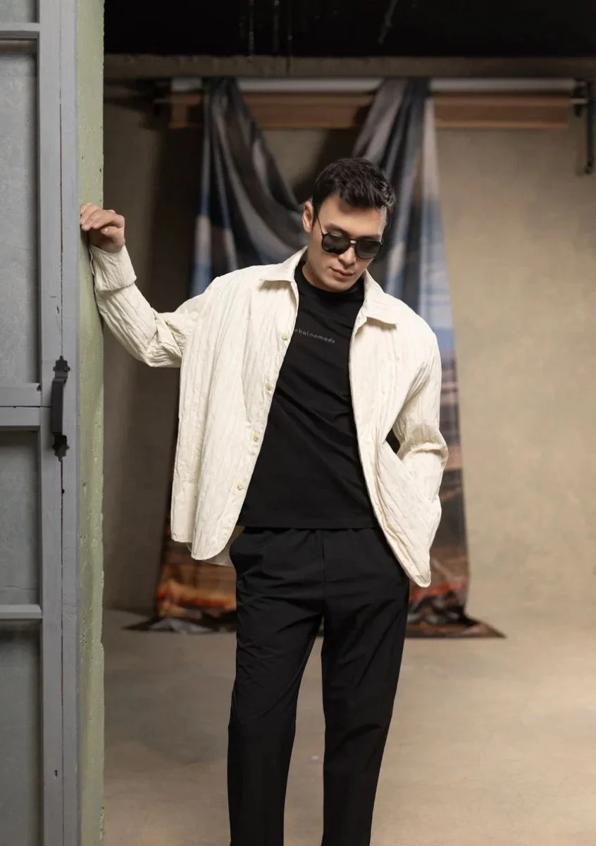 Textured Fabric Jacket