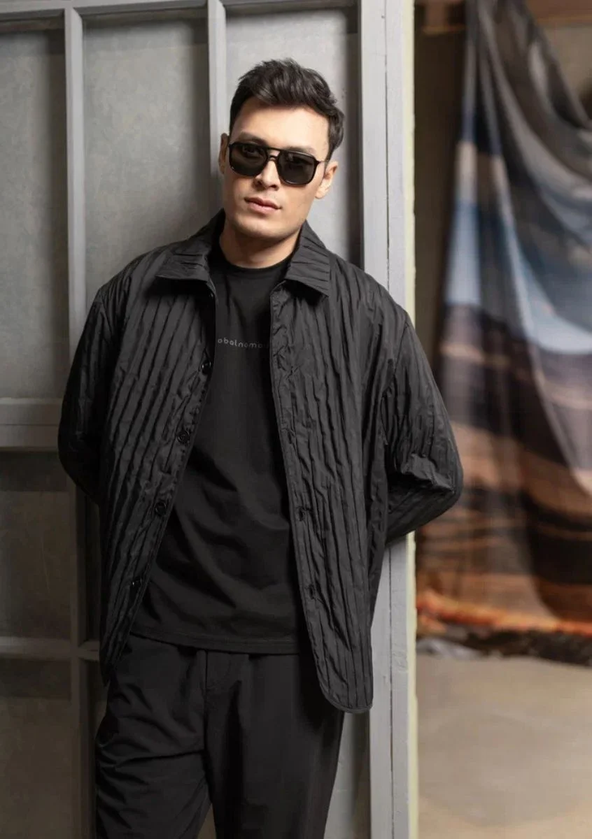 Textured Fabric Jacket