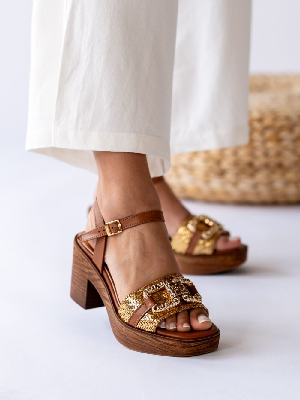 Camel Sandals for Women Manuela 03