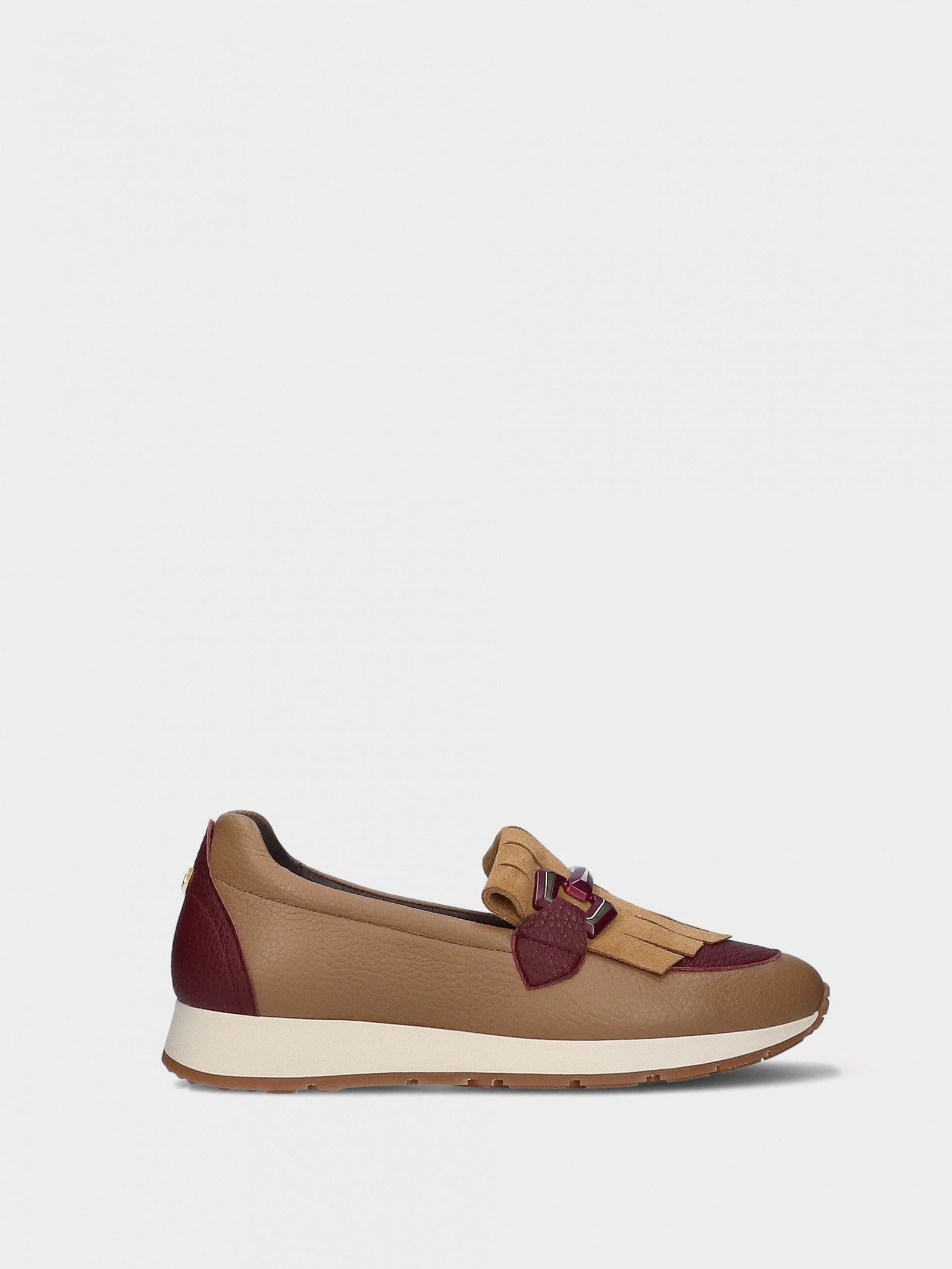 Burgundy Casual Chic Mocassim Alicia 16